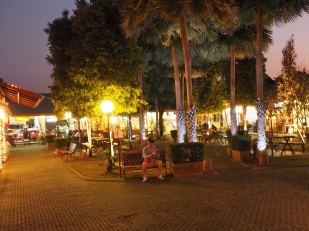 A small public space in Chiang Mai